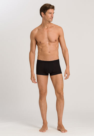 73503 Cotton Sporty Boxer Brief - 199 Black